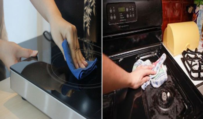 Vệ sinh bếp từ dễ dàng hơn so với bếp ga