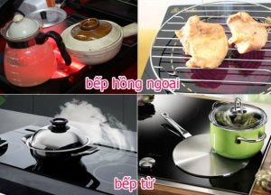 Bếp hồng ngoại và bếp từ khác nhau như thế nào