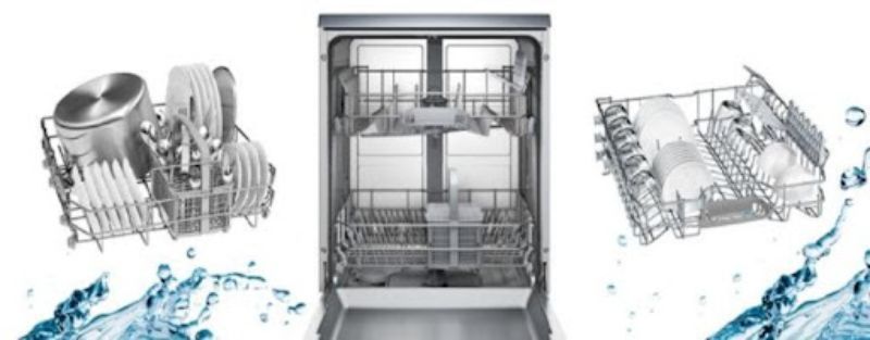 Khay rửa của máy