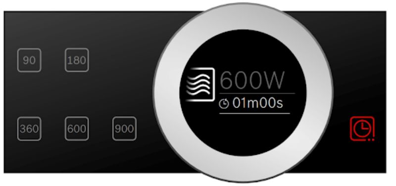 Có nhiều mức công suất khác nhau cho mọi loại thực phẩm