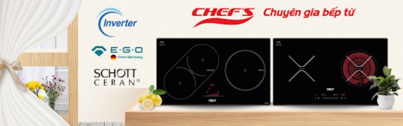 Giới thiệu thương hiệu bếp từ Chefs