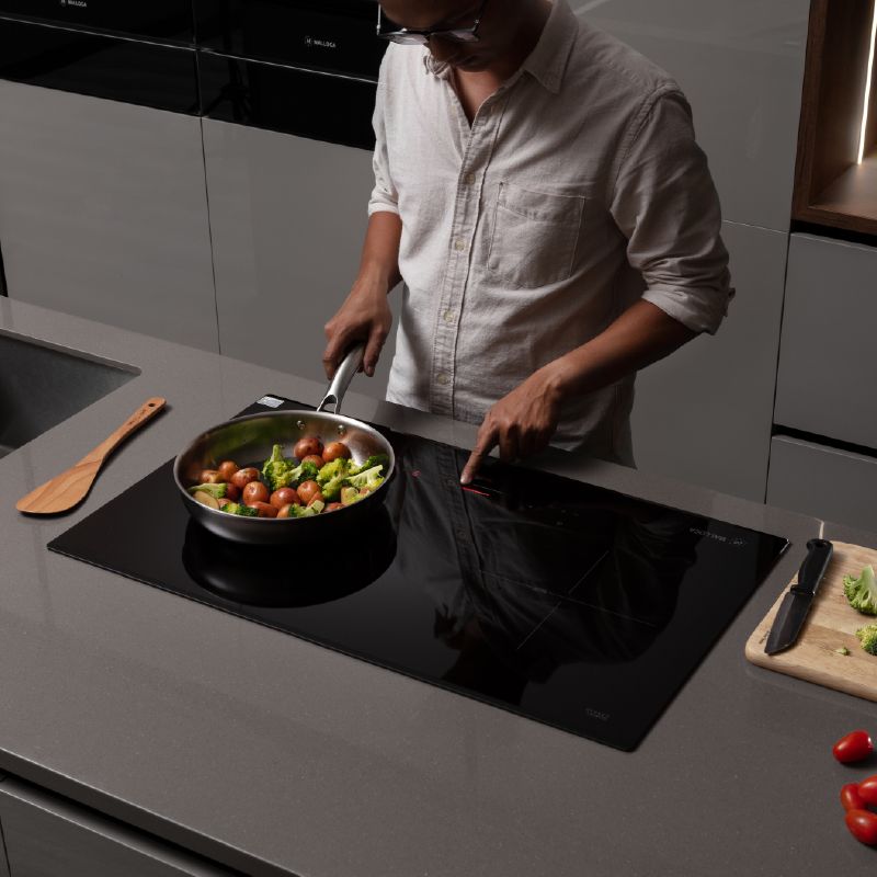 Đánh giá bếp từ đôi Abbaka AB-268IH thiết kế