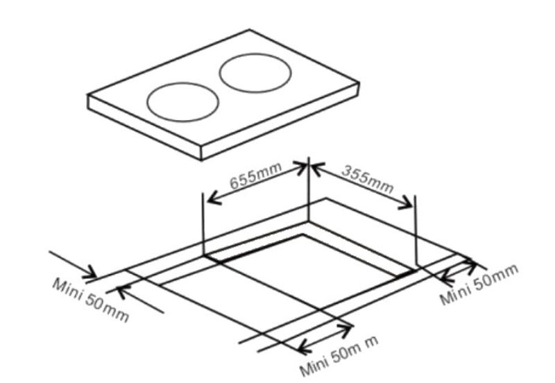 Thông số kỹ thuật bếp từ đôi Abbaka AB-268IH