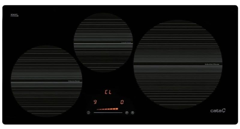 Đánh giá bếp từ Cata IB 073DC nhập khẩu Tây Ban Nha 3 vùng nấu